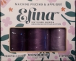 Wonderfil Efina pack - Royal - 3*1500 Yard